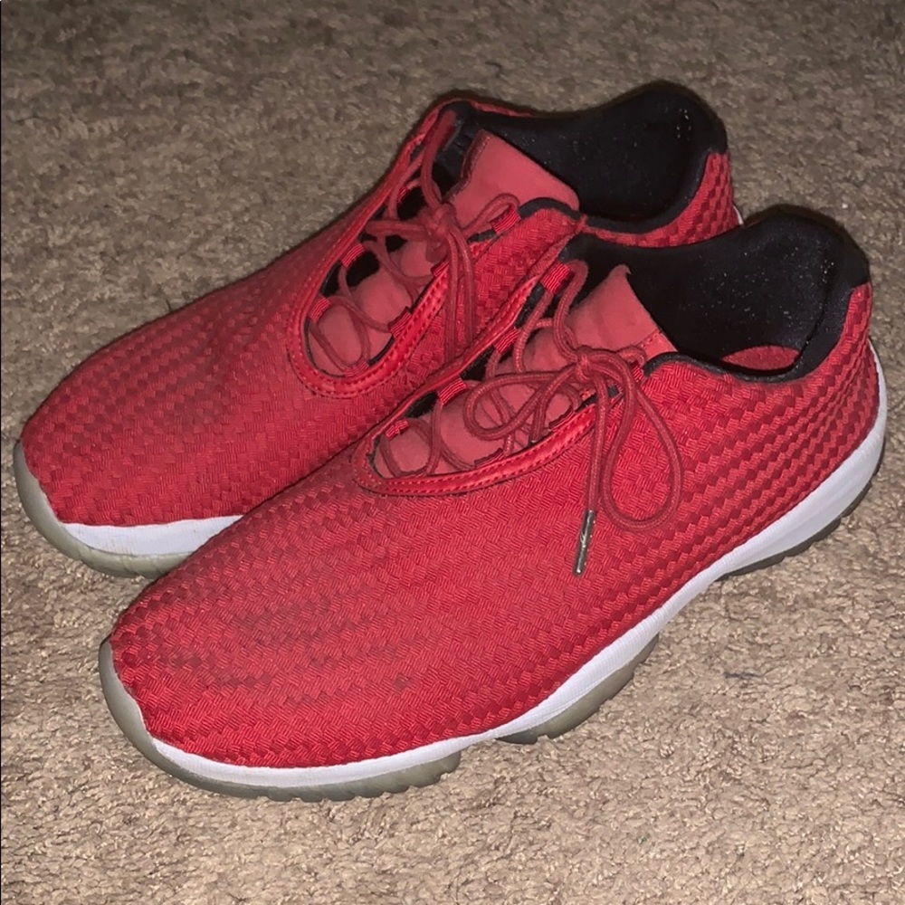 Red Jordan Futures Size 11